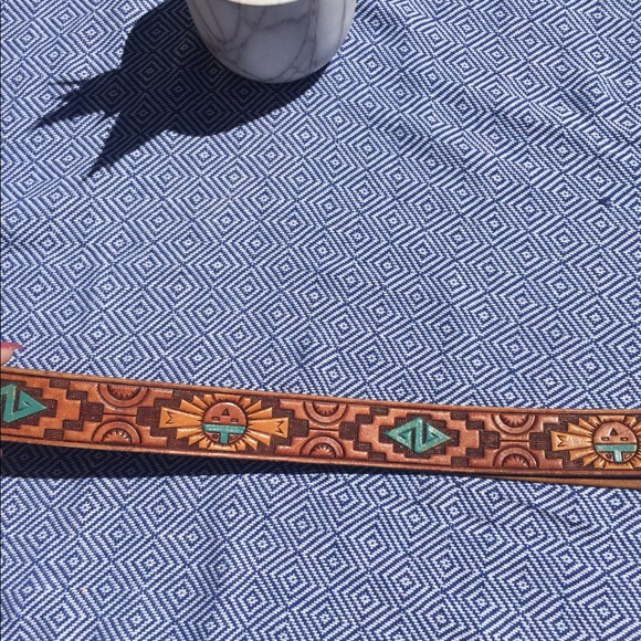 Thunderbird Native leather belt - Picture 4 of 6